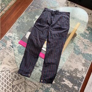 Scotch & Soda Men's Paradise of Sun Striped Button Cuff Pants